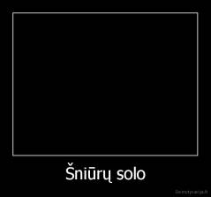 Šniūrų solo - 