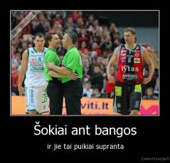 Šokiai ant bangos - ir jie tai puikiai supranta