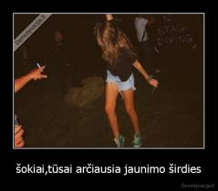 šokiai,tūsai arčiausia jaunimo širdies - 