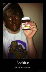 Špaklius - Ar tau jis būtinas? 
