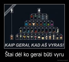 Štai dėl ko gerai būti vyru - 