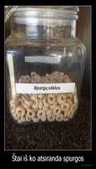 Štai iš ko atsiranda spurgos - 