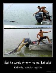 Štai ką turėjo omeny mama, kai sakė - Kad rodyti pirštais - negražu