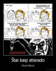 Štai kaip atsirado - Chuck Norris