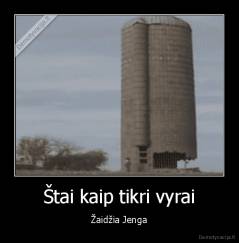 Štai kaip tikri vyrai - Žaidžia Jenga