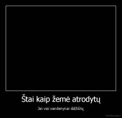 Štai kaip žemė atrodytų - Jei visi vandenynai išdžiūtų