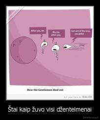 Štai kaip žuvo visi džentelmenai - 