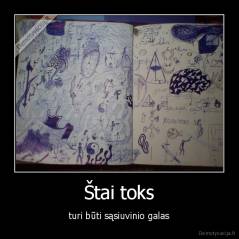 Štai toks - turi būti sąsiuvinio galas