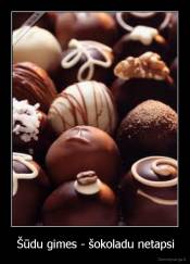 Šūdu gimes - šokoladu netapsi - 