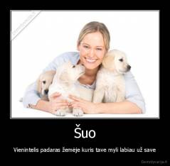 Šuo - Vienintelis padaras žemėje kuris tave myli labiau už save