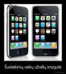 Šuolaikinių vaikų užrašų knygutė - 