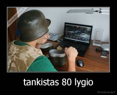tankistas 80 lygio - 