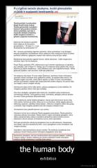 the human body  - exhibition