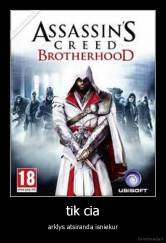 tik cia - arklys atsiranda isniekur