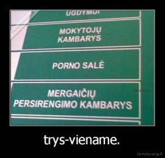 trys-viename. - 