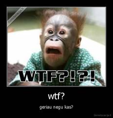 wtf? - geriau negu kas?