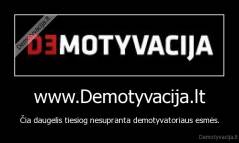 www.Demotyvacija.lt - Čia daugelis tiesiog nesupranta demotyvatoriaus esmės.