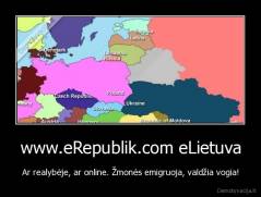 www.eRepublik.com eLietuva - Ar realybėje, ar online. Žmonės emigruoja, valdžia vogia!