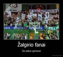 Žalgirio fanai - Jie patys geriausi