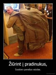 Žiūrint į pradinukus, - Susidaro panašus vaizdas.