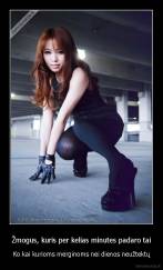 Žmogus, kuris per kelias minutes padaro tai - Ko kai kurioms merginoms nei dienos neužtektų