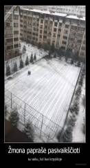 Žmona paprašė pasivaikščioti  - su vaiku, kol bus kirpykloje