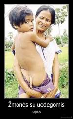 Žmonės su uodegomis - Sajanai