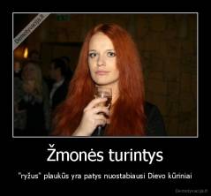 Žmonės turintys - "ryžus" plaukūs yra patys nuostabiausi Dievo kūriniai