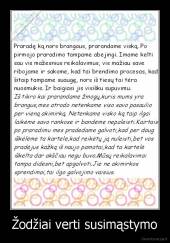 Žodžiai verti susimąstymo - 