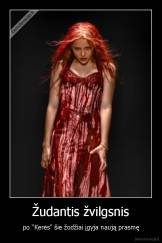 Žudantis žvilgsnis - po "Kerės" šie žodžiai įgyja naują prasmę