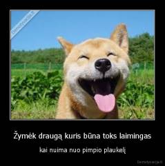 Žymėk draugą kuris būna toks laimingas - kai nuima nuo pimpio plaukelį