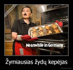 Žymiausias žydų kepėjas - 