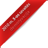 -os savaitės demotyvacija