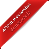 -os savaitės demotyvacija