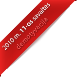 -os savaitės demotyvacija